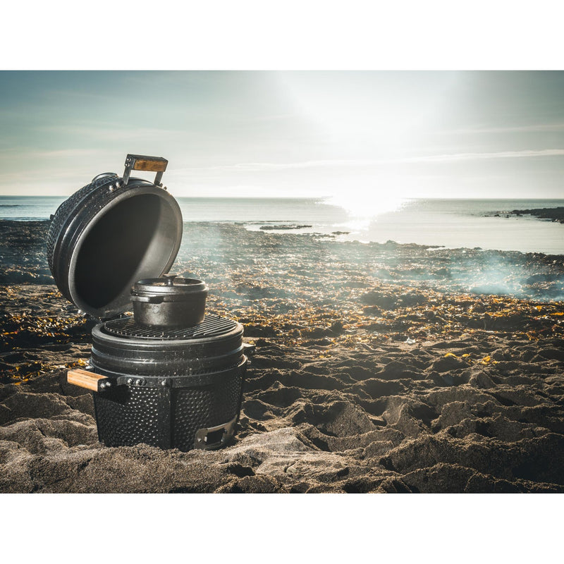 Afbeelding laden in galerijviewer, The windmill bbq pan s bak- braadpan (zwart, ø 20 cm | 2.1 liter)
