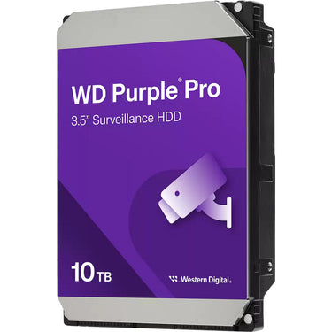 Wd purple pro 10 tb harde schijf (102purp, sata 600, af, 24 7)