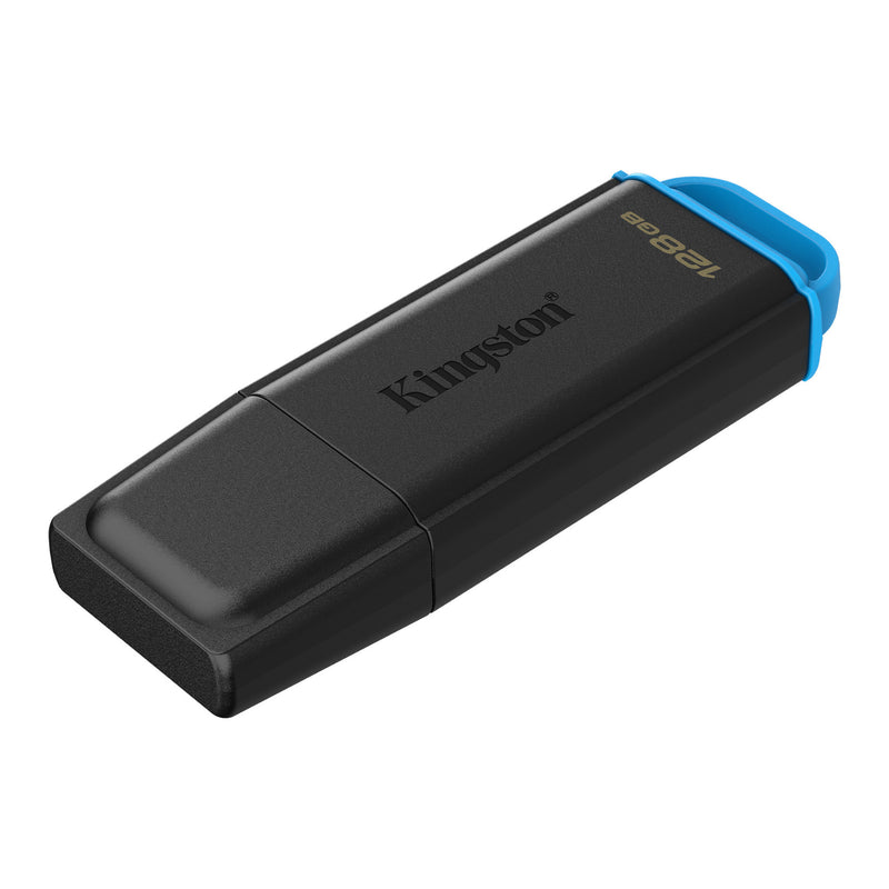 Load image into Gallery viewer, Kingston datatraveler exodia 128 gb usb-stick (zwart blauw, usb-a 3.2 gen 1 (5 gbit s))
