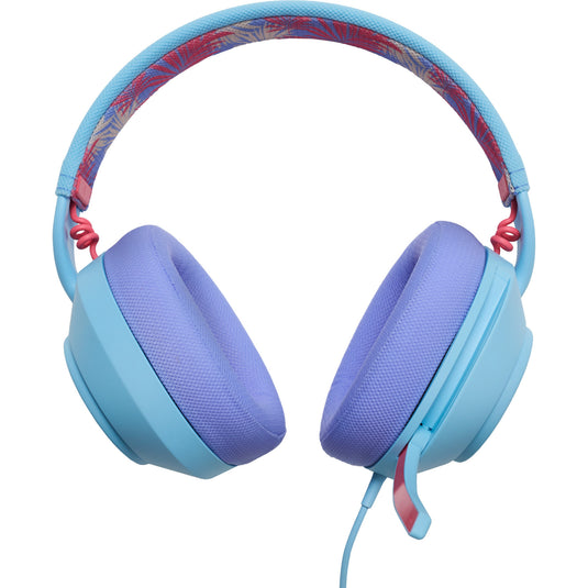 Powera lucidsound ls10 bedrade gamingheadset - oceaangolven over-ear gaming headset (lichtblauw paars, playstation 5, playstation 4, xbox series x|s, xbox one, pc, mobiel)