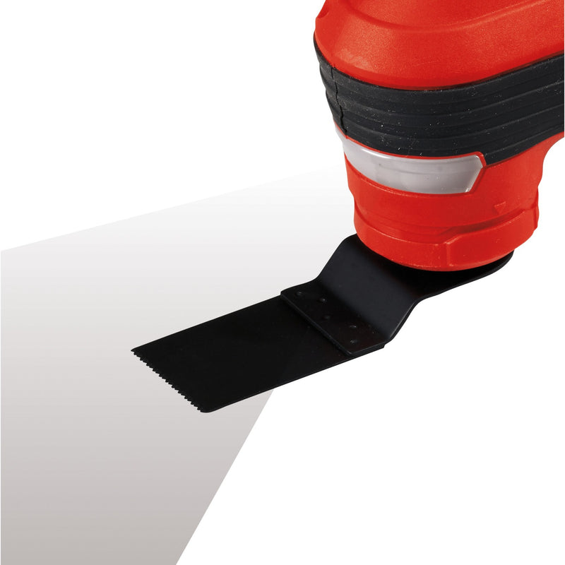 Load image into Gallery viewer, Einhell te-mg 350 eq multitool multifunctioneel gereedschap (rood zwart, incl. koffer, invalzaagblad en schuurpapier)
