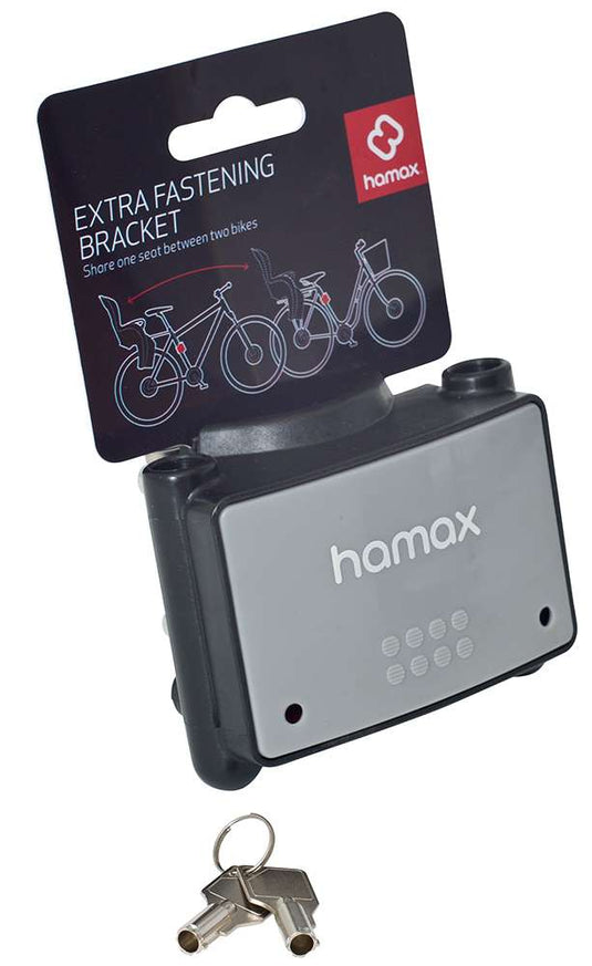 Hamax child seat fastener lockable