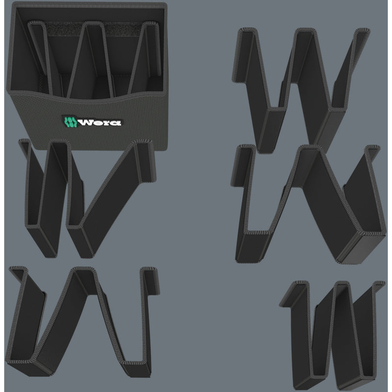 Load image into Gallery viewer, Wera 2go 4 gereedschapsdraagtas (zwart)
