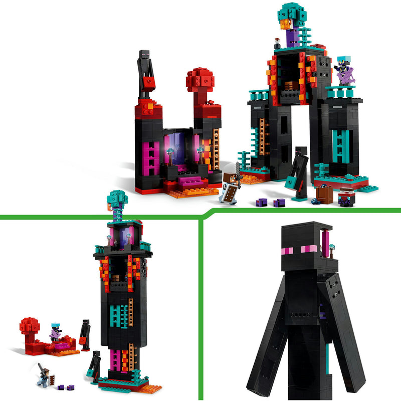 Load image into Gallery viewer, Lego minecraft 21279 de enderman toren
