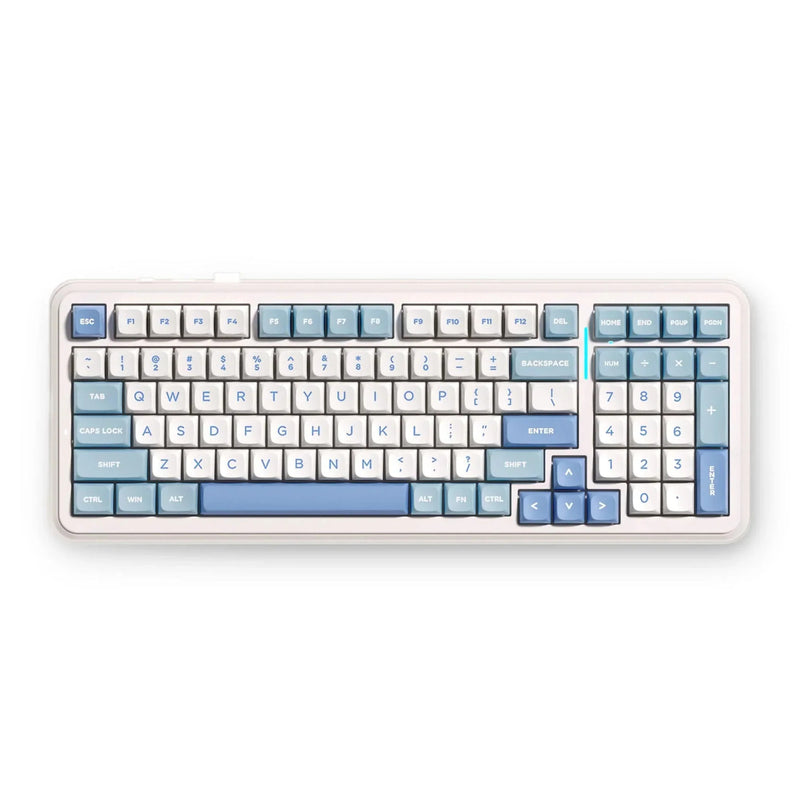 Load image into Gallery viewer, Mchose k99 v2 wireless mechanical blue, gaming toetsenbord (us lay-out)
