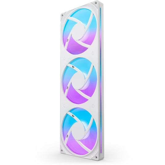 Nzxt f420 rgb core case fans (wit, 3 stuks, 420 x 140 x 26 mm)