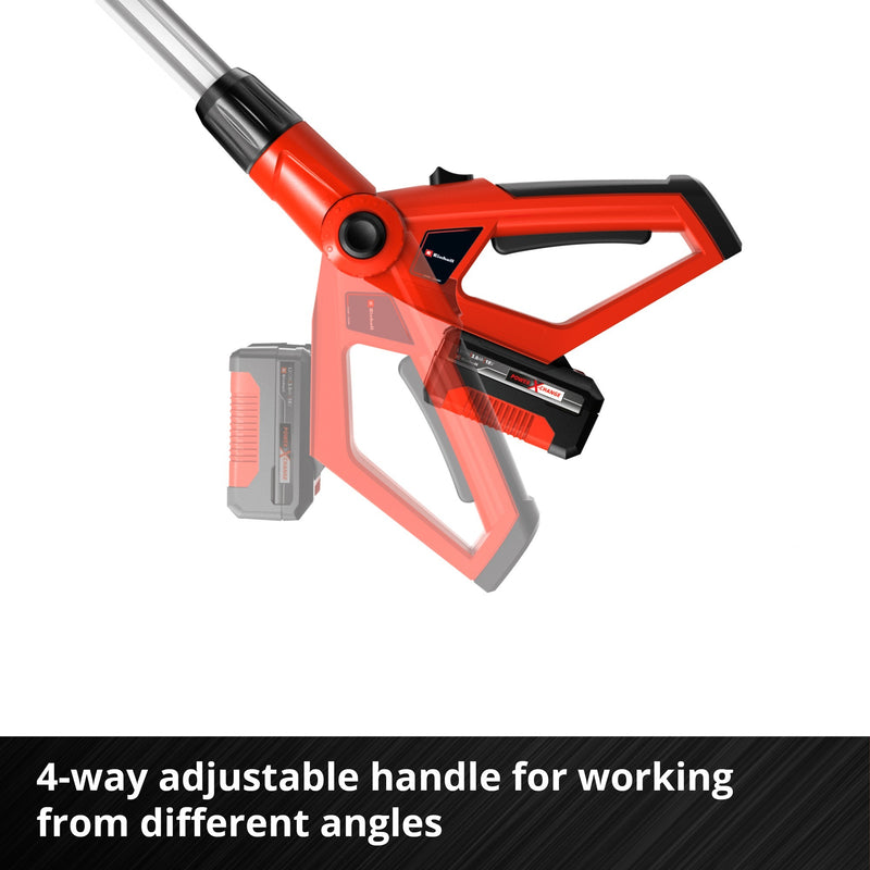Load image into Gallery viewer, Einhell accu tuin-multitool ge-hc 18 li t solo stoksnoeizaag (rood, accu en oplader niet inbegrepen)
