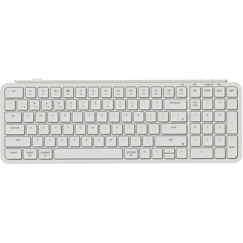 Load image into Gallery viewer, Keychron b2 pro-k8 toetsenbord (wit (mat), us lay-out (qwerty), scissor switches, 96%, abs keycaps, 2.4 ghz | bluetooth | usb)
