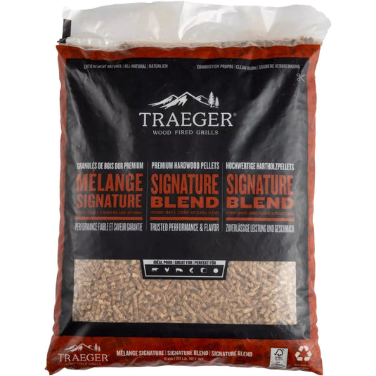 Traeger pellets van hardhout signature brandstof (9 kg)