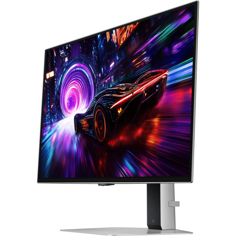 Load image into Gallery viewer, Samsung odyssey oled g8 g81sf 27 4k uhd gaming monitor (zilver, 2x hdmi, displayport, 2x usb-a, usb-b)
