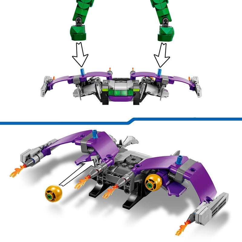 Load image into Gallery viewer, Lego super heroes 76284 green goblin bouwfiguur
