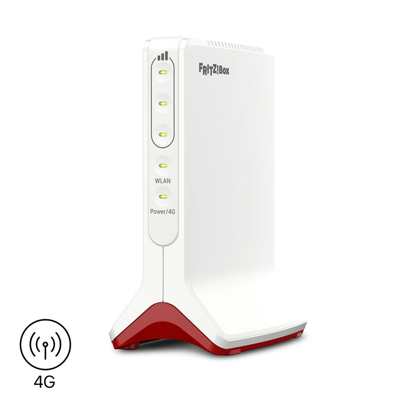 Load image into Gallery viewer, Fritz! box 6825 4g edition international wlan lte router (wit rood, mesh wi-fi, 4g 3g)
