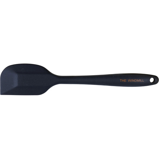 The windmill premium siliconen spatula - klein spatel (zwart)