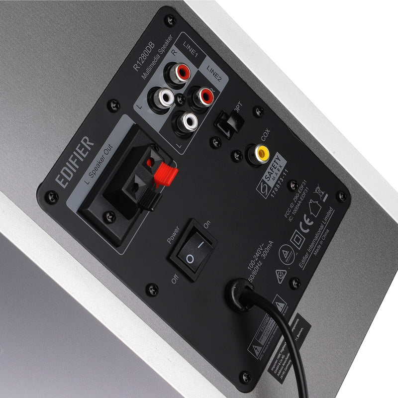 Load image into Gallery viewer, Edifier r1280db luidspreker (wit, bluetooth)
