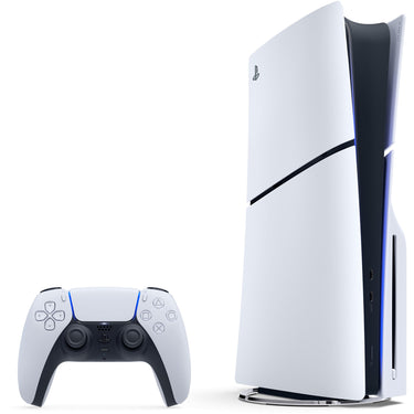 Sony playstation 5 (slim) - 1 tb - fortnite flowering chaos bundel spelconsole (wit zwart)