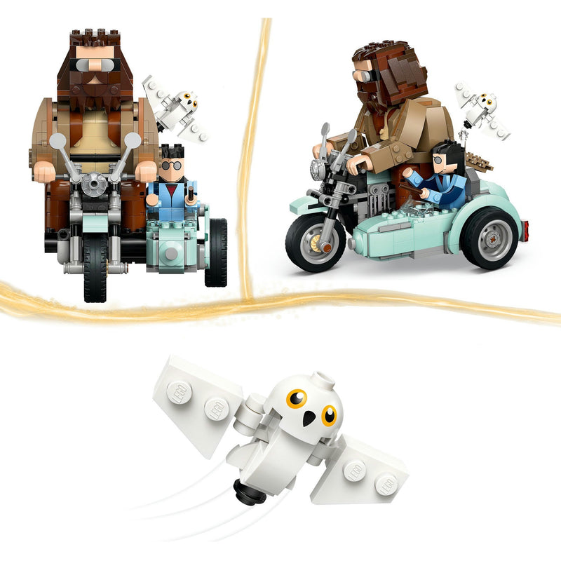 Load image into Gallery viewer, Lego harry potter™ hagrid™ en harry's rit op de motor magisch - 76443
