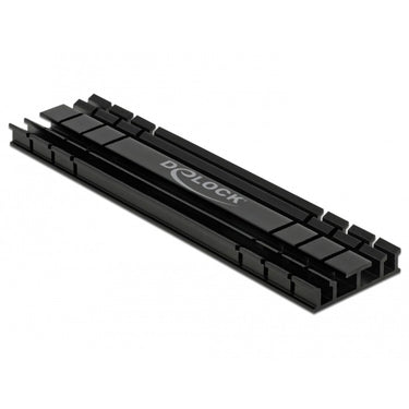 Delock heatsink flat 100 mm voor m.2 module (zwart)