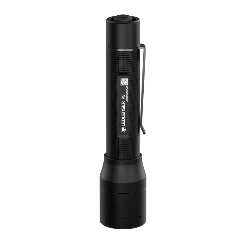 Load image into Gallery viewer, Ledlenser p5 zaklamp (zwart, 200 lm, 6000-7500k)
