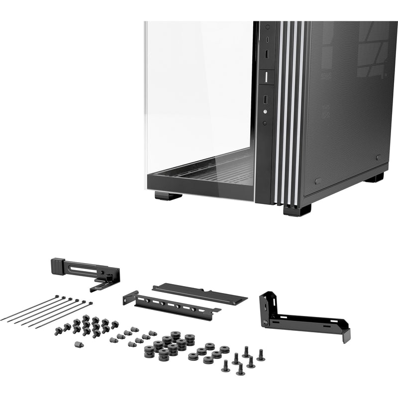 Load image into Gallery viewer, Be quiet! light base 600 lx midi tower behuizing (zwart | 2x usb-a | 1x usb-c | rgb | window)
