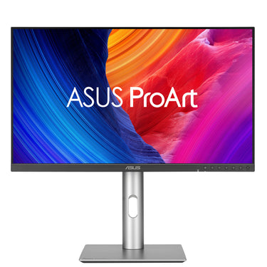 Asus proart display pa278cgrv 27 monitor (zilver zwart, hdmi, 2x displayport, 3x usb-a, 2x usb-c)