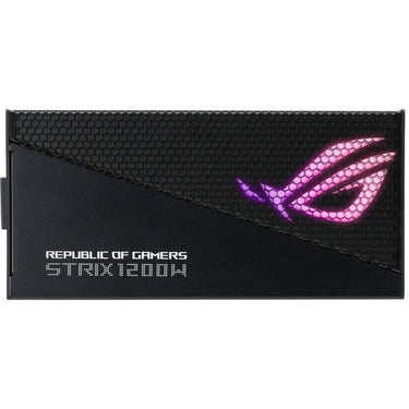 Asus rog strix gold aura edition modulaire 1200 watt voeding (zwart, 1x 12vhpwr, 4x pcie)