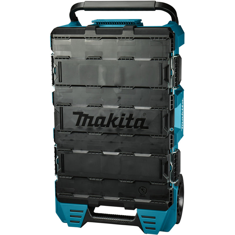 Load image into Gallery viewer, Makita maktrak gereedschapskist trolley (blauw zwart)
