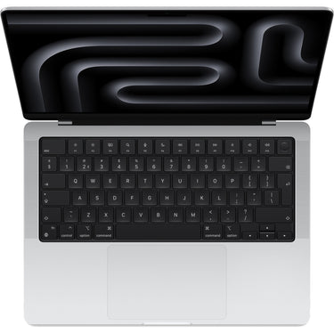 Apple macbook pro 2023 14 (mr7j3n a) refurbished laptop (zilver | m3 8 core | 10‑core gpu | 8 gb | 512 gb ssd)