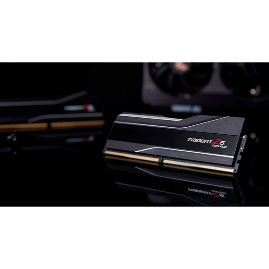 G.skill 32 gb ddr5-6400 (2x 16 gb) kit werkgeheugen (zwart, f5-6400j3239g16gx2-tz5nr, trident z5 neo rgb, expo)