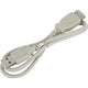 Goobay usb 2.0 verlengkabel (grijs, 0,6 meter)