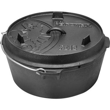 Petromax dutch oven ft12-t kookpan (zwart, 10,8 liter)