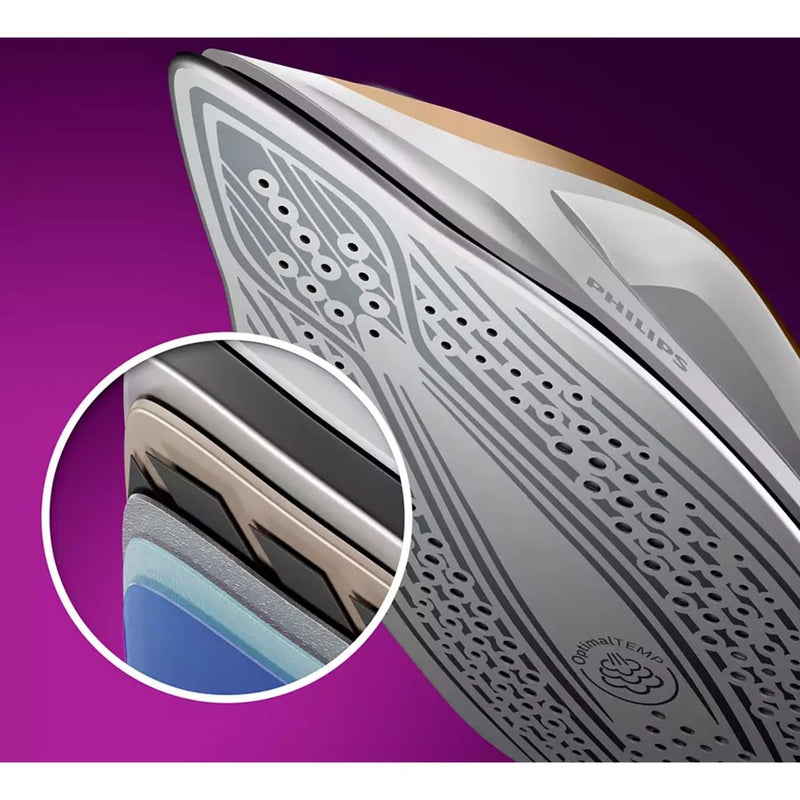 Load image into Gallery viewer, Philips perfectcare 7000 series psg7040 10 stoomstrijkstation (wit goud)
