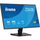 Iiyama prolite x2492hsu-b1 24 monitor (zwart (mat), hdmi, displayport, 2x usb-a)