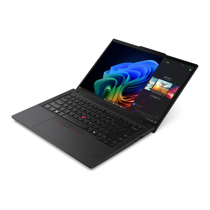 Load image into Gallery viewer, Lenovo thinkpad t14 gen 6 amd (21qj005amh) 14 copilot+ laptop (zwart | ryzen ai 7 pro 350 | radeon 860m | 64 gb | 1 tb ssd)
