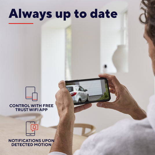 Trust ipcam-3900 360° buitencamera (wit, 2.4 of 5ghz wifi)