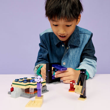 Lego minecraft 21584 reis naar de nether en het end-portaal