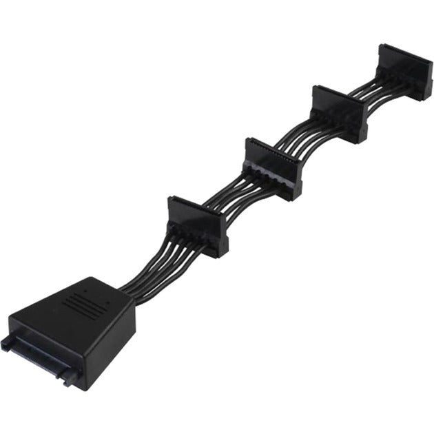 Load image into Gallery viewer, SilverStone Adapter 15-Pin SATA > 4x 15-Pin SATA

