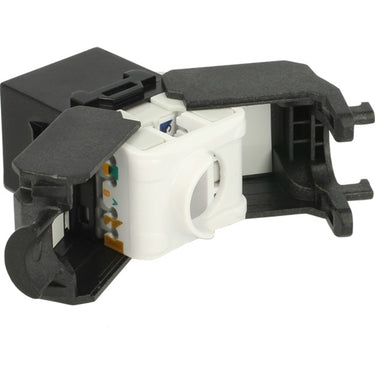 Delock keystone module rj45 jack > lsa cat.6a utp (zwart)