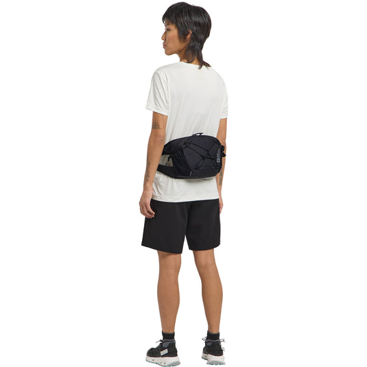 Jack wolfskin velocity heuptas (zwart, 4 liter)