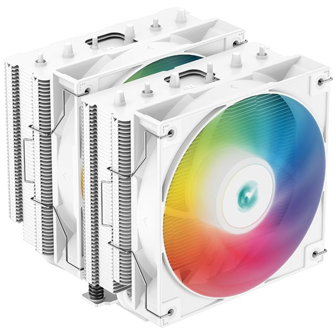 Load image into Gallery viewer, Deepcool ag620 wh argb cpu-koeler (wit, 4-pin pwm, rgb led)
