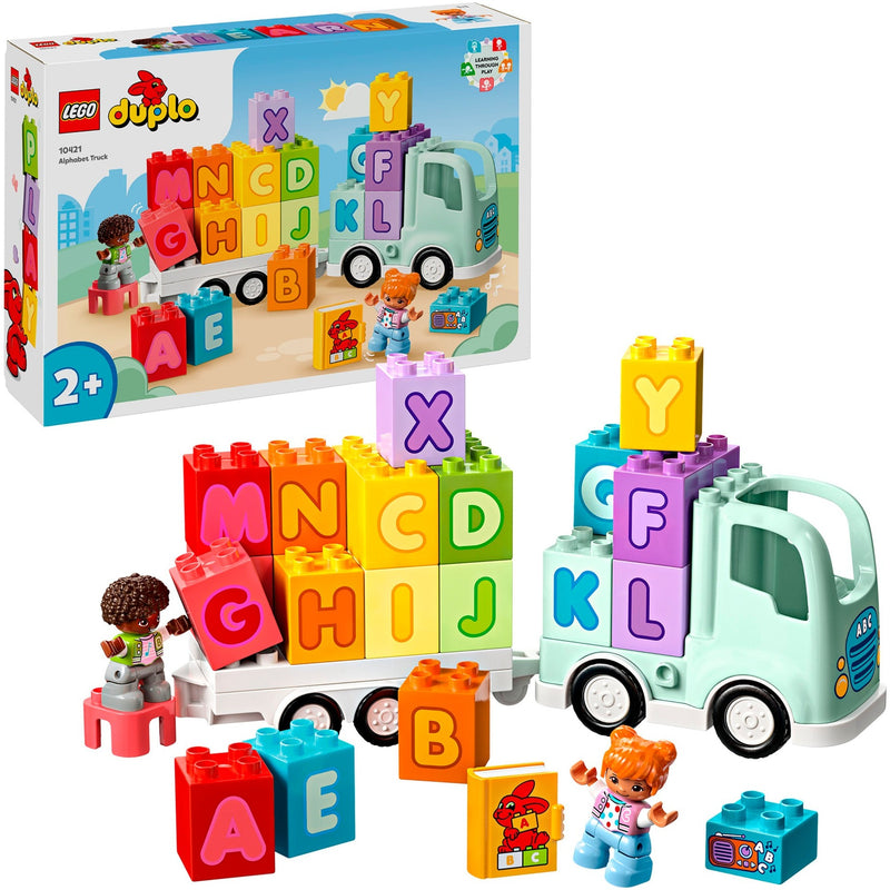 Load image into Gallery viewer, Lego duplo 10421 alfabetvrachtwagen
