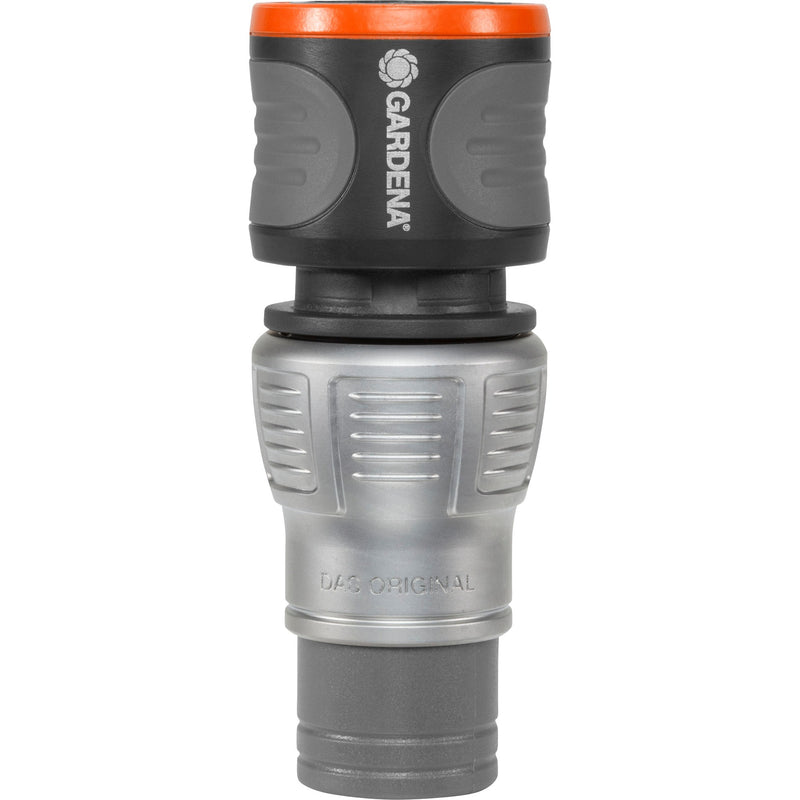 Load image into Gallery viewer, Gardena premium slangstuk 13 mm (1 2 ) - 15 mm (5 8 ) (grijs zilver, 18255-20)
