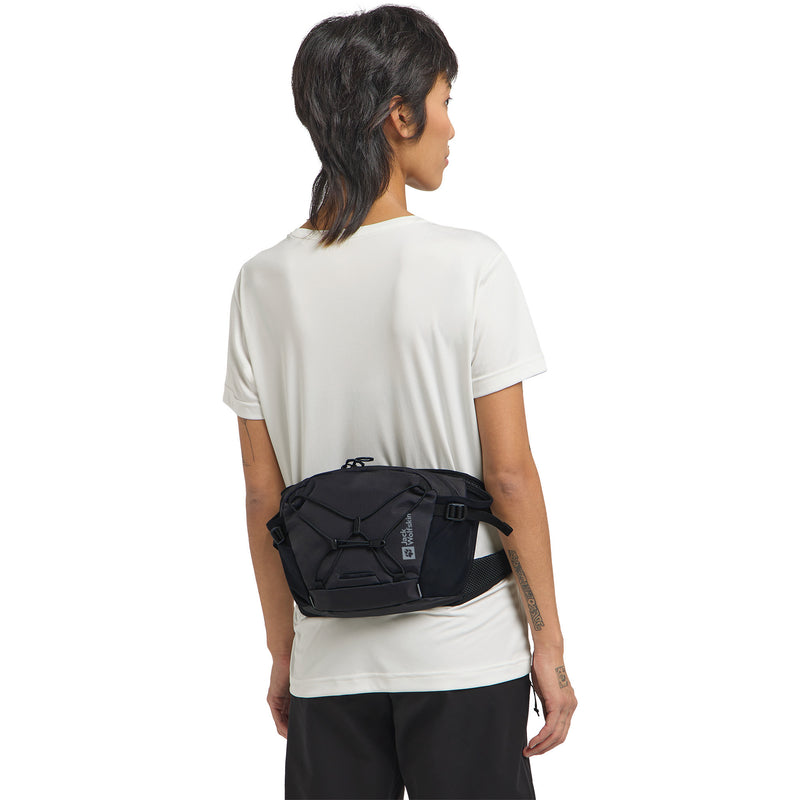 Load image into Gallery viewer, Jack wolfskin velocity heuptas (zwart, 4 liter)
