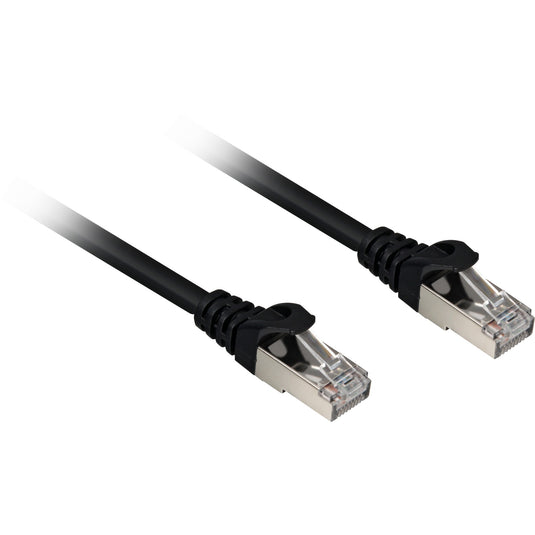 Sharkoon netwerkkabel sftp, rj-45 met cat.6a (zwart, 3 meter, halogeenvrij)