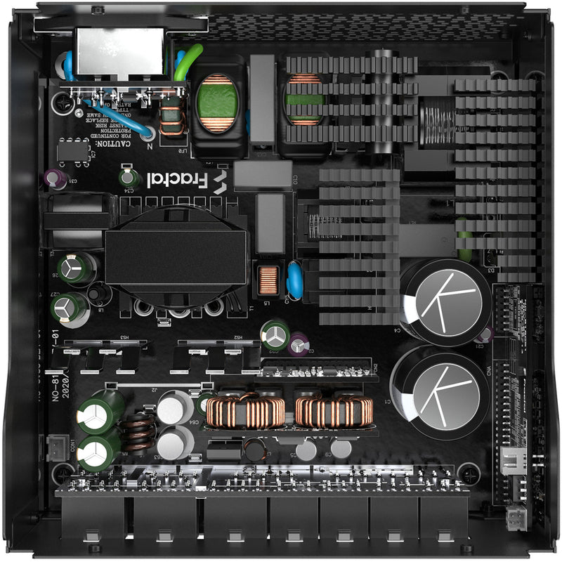 Afbeelding laden in galerijviewer, Fractal design ion gold 3 modulaire 750 watt voeding (zwart, 1x 12v-2x6, 3x pcie)
