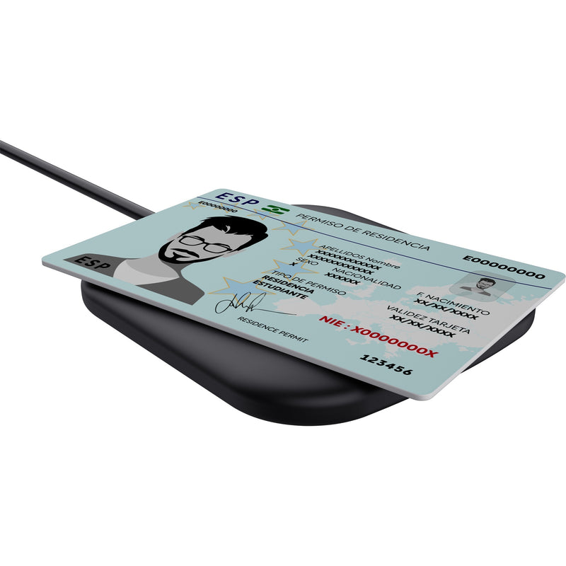 Load image into Gallery viewer, Trust ceto contactloze smartcard-lezer kaartlezer (zwart)
