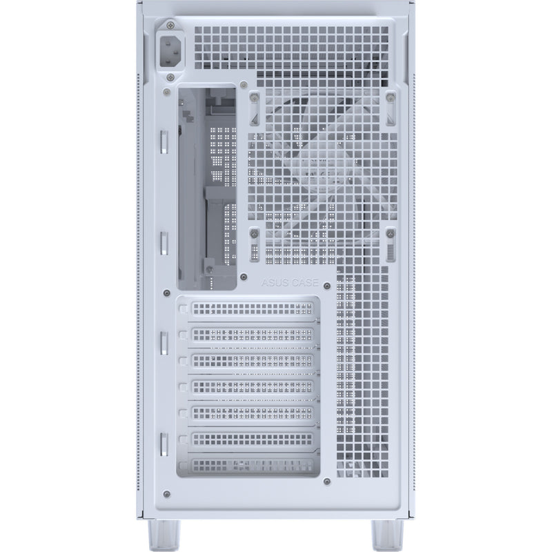 Load image into Gallery viewer, Asus prime ap303 - mesh panel midi tower behuizing (wit | 2x usb-a | 1x usb-c)
