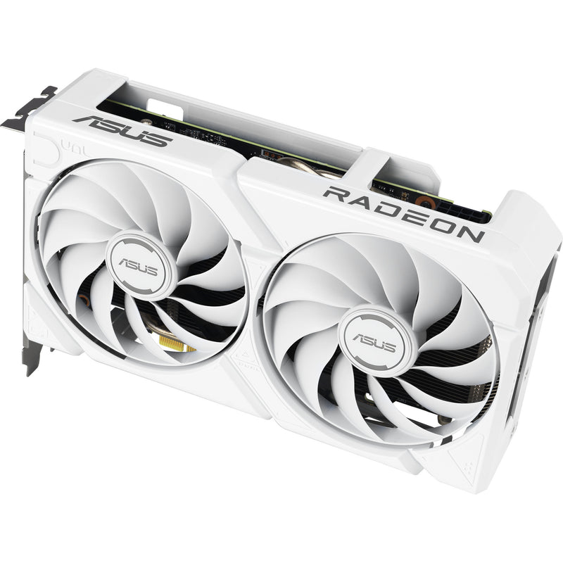 Load image into Gallery viewer, Asus radeon rx 9060 xt dual white edition 16gb grafische kaart (wit, rdna4, gddr6, 2x displayport, 1x hdmi 2.1)

