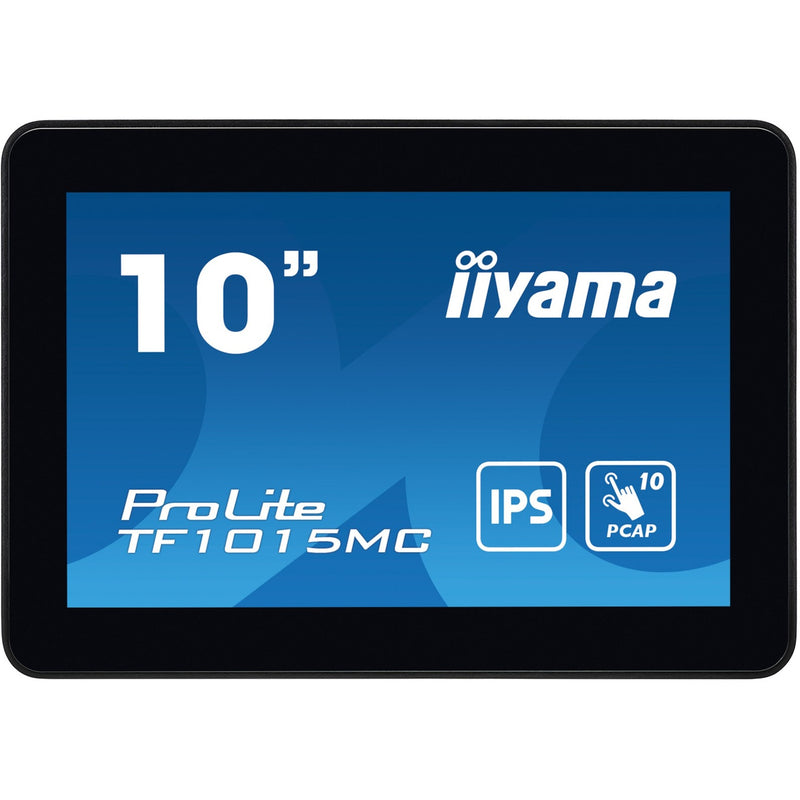 Load image into Gallery viewer, Iiyama prolite tf1015mc-b3 10.1 touchscreen monitor (zwart, hdmi, displayport, vga, usb-b, rj-45)

