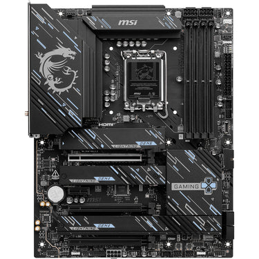 Msi z890 gaming plus wifi socket 1851 moederbord (zwart, raid, 5gb-lan, wlan, bt, sound, atx)