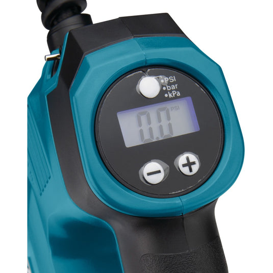 Makita luchtpomp dmp180z (blauw zwart, accu en lader niet inbegrepen)